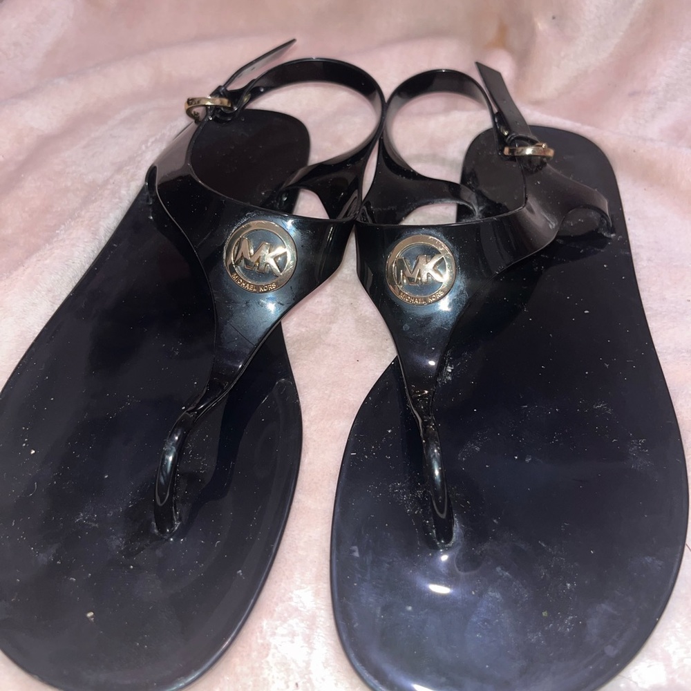 Black michael Kors sandals